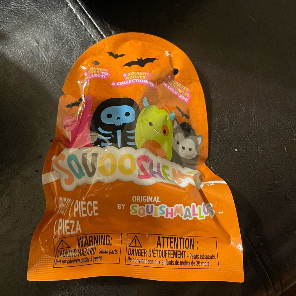 Squishmallows Bundle of 4 Mystery Squooshems Spooky Squishy Figures 2.5 - Picture 4 of 7